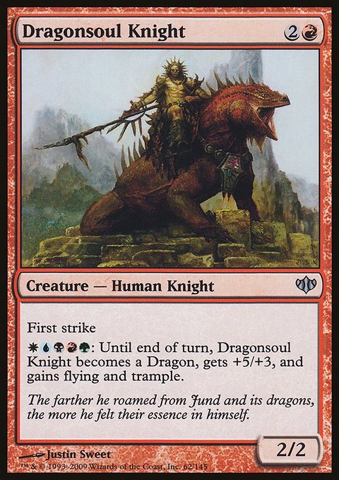 Dragonsoul Knight, Conflux #62, Magic: The Gathering card