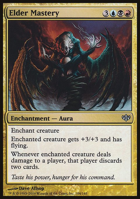 Elder Mastery, Conflux #104, Magic: The Gathering card