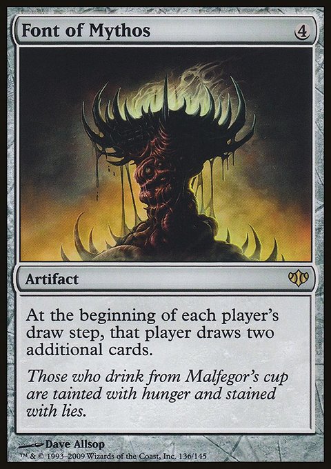 Font of Mythos, Conflux #136, Magic: The Gathering card