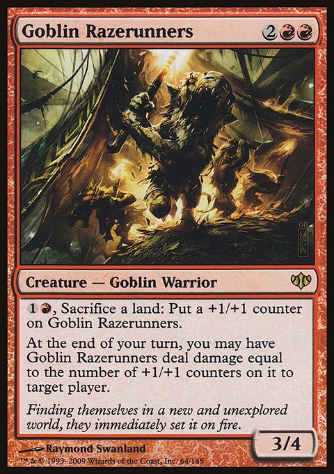 Goblin Razerunners, Conflux #64, Magic: The Gathering card