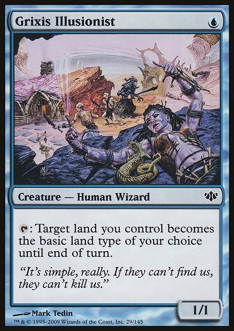 Grixis Illusionist, Conflux #29, Magic: The Gathering card