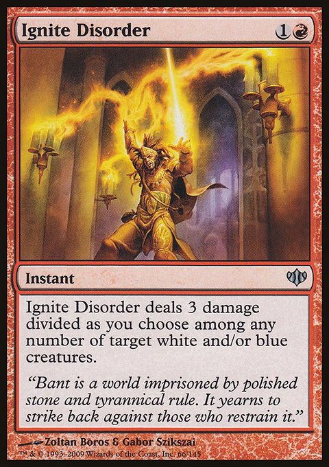 Ignite Disorder, Conflux #66, Magic: The Gathering card