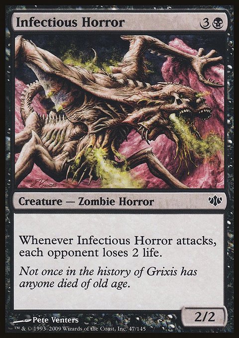 Infectious Horror, Conflux #47, Magic: The Gathering card