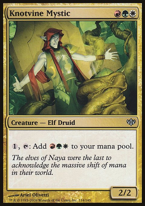 Knotvine Mystic, Conflux #114, Magic: The Gathering card