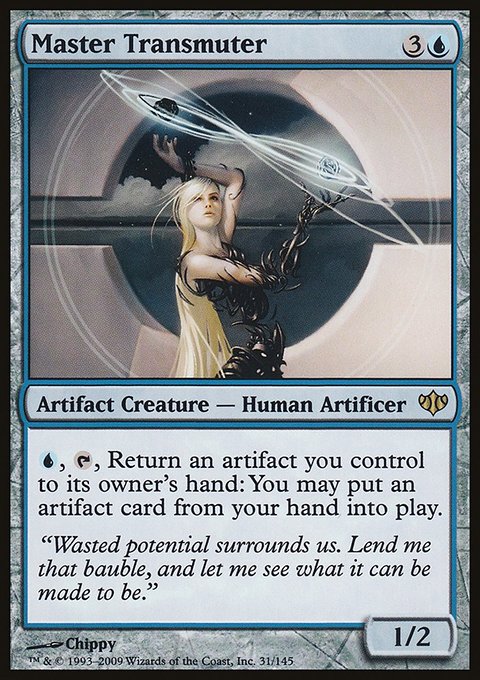 Master Transmuter, Conflux #31, Magic: The Gathering card