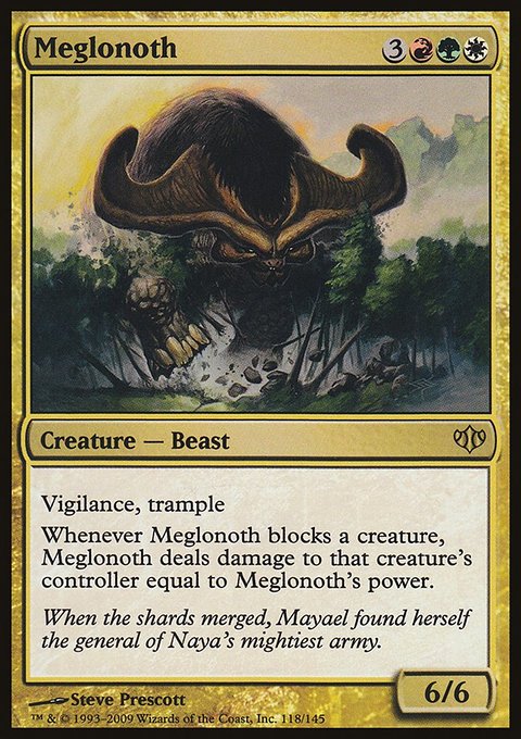 Meglonoth, Conflux #118, Magic: The Gathering card