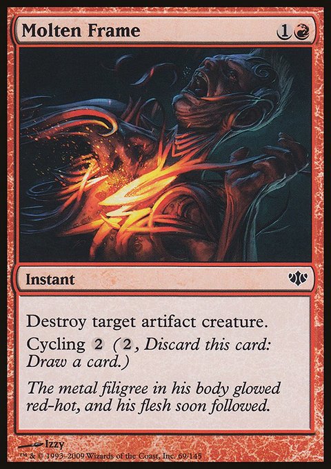 Molten Frame, Conflux #69, Magic: The Gathering card