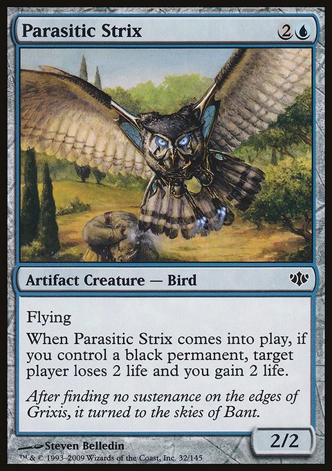 Parasitic Strix, Conflux #32, Magic: The Gathering card