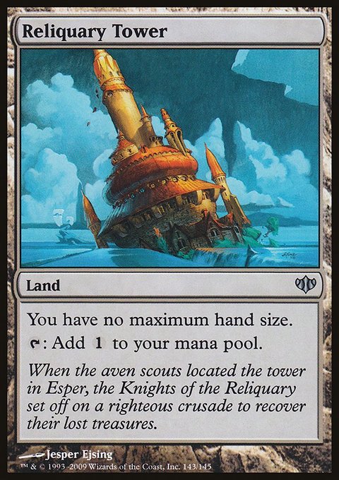 Reliquary Tower, Conflux #143, Magic: The Gathering card