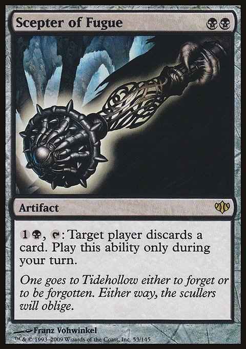 Scepter of Fugue, Conflux #53, Magic: The Gathering card