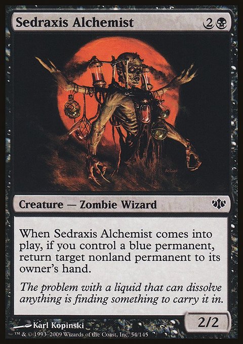 Sedraxis Alchemist, Conflux #54, Magic: The Gathering card