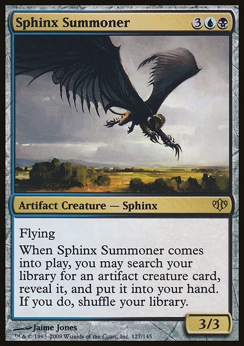 Sphinx Summoner, Conflux #127, Magic: The Gathering card