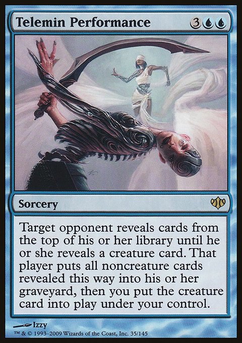 Telemin Performance, Conflux #35, Magic: The Gathering card