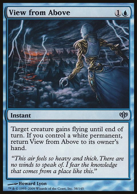 View from Above, Conflux #38, Magic: The Gathering card