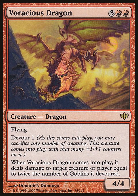 Voracious Dragon, Conflux #75, Magic: The Gathering card