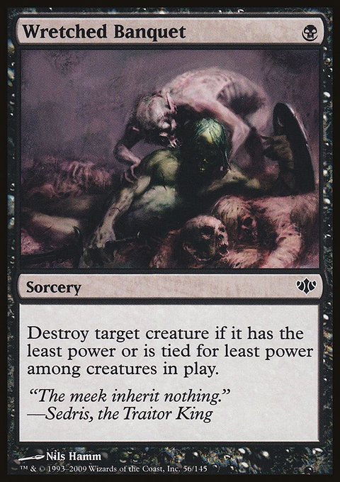 Wretched Banquet, Conflux #56, Magic: The Gathering card