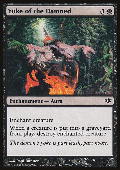 Yoke of the Damned, Conflux #57, Magic: The Gathering card