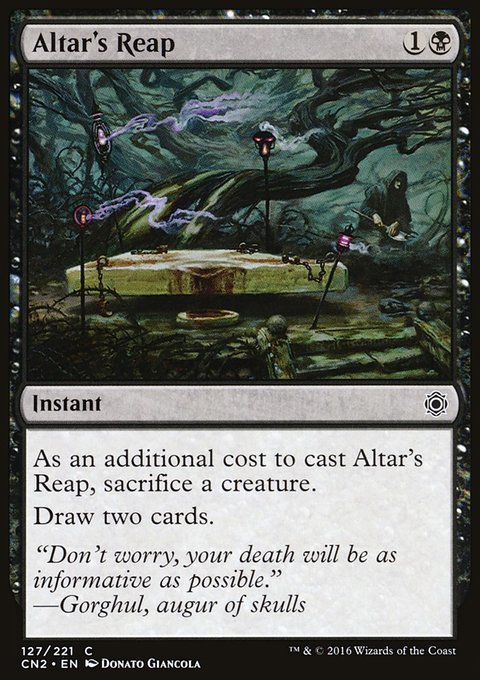Altar's Reap, Conspiracy: Take the Crown #127, Magic: The Gathering card