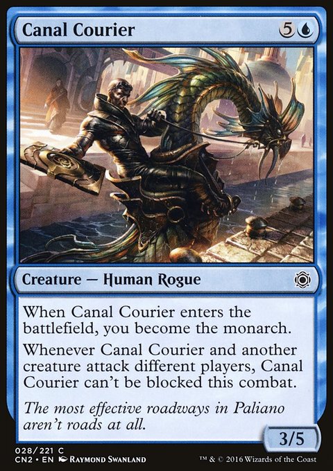 Canal Courier, Conspiracy: Take the Crown #28, Magic: The Gathering card
