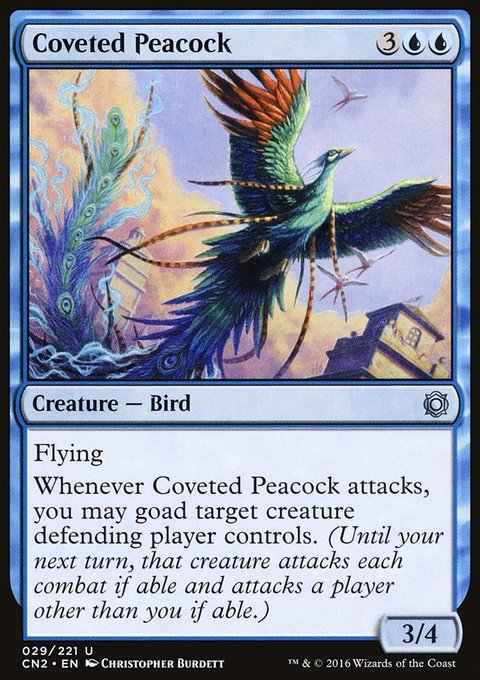 Coveted Peacock, Conspiracy: Take the Crown #29, Magic: The Gathering card