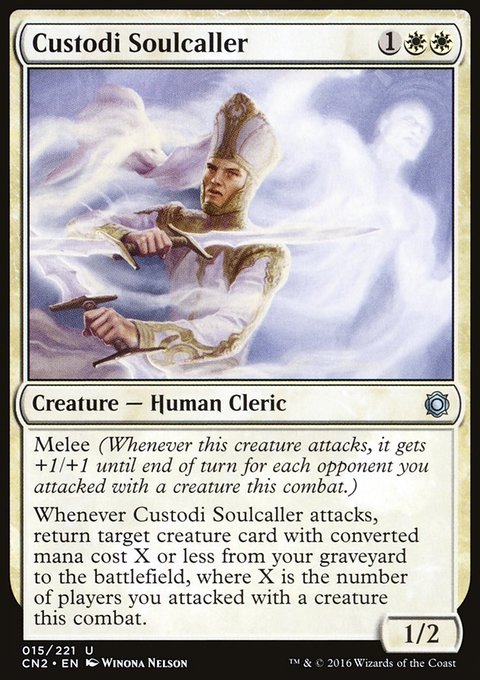 Custodi Soulcaller, Conspiracy: Take the Crown #15, Magic: The Gathering card