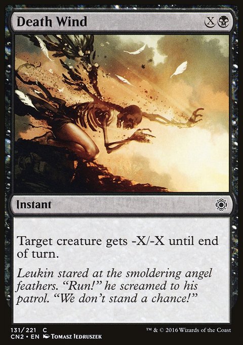 Death Wind, Conspiracy: Take the Crown #131, Magic: The Gathering card