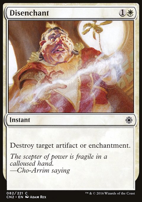 Disenchant, Conspiracy: Take the Crown #82, Magic: The Gathering card