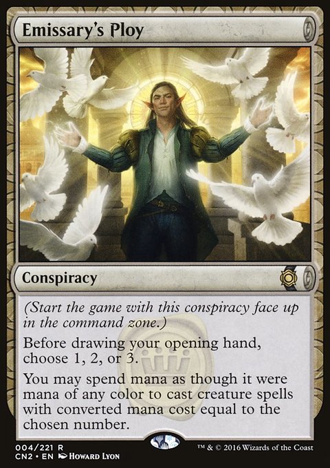 Emissary's Ploy, Conspiracy: Take the Crown #4, Magic: The Gathering card