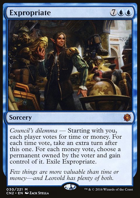 Expropriate, Conspiracy: Take the Crown #30, Magic: The Gathering card