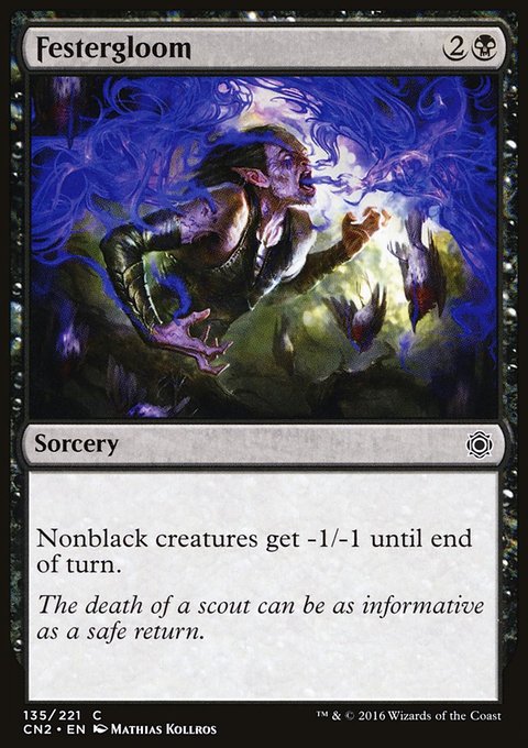 Festergloom, Conspiracy: Take the Crown #135, Magic: The Gathering card