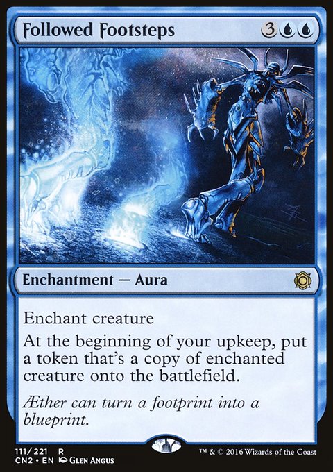 Followed Footsteps, Conspiracy: Take the Crown #111, Magic: The Gathering card