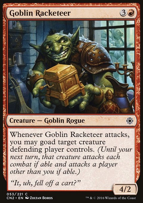 Goblin Racketeer, Conspiracy: Take the Crown #53, Magic: The Gathering card