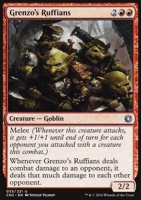 Grenzo's Ruffians, Conspiracy: Take the Crown #55, Magic: The Gathering card