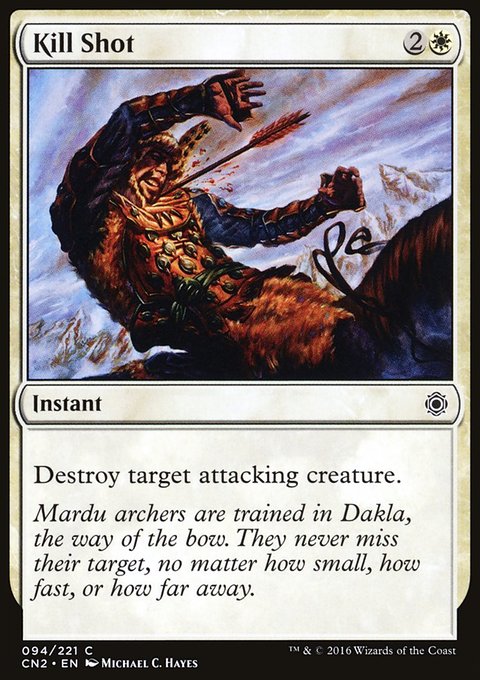 Kill Shot, Conspiracy: Take the Crown #94, Magic: The Gathering card
