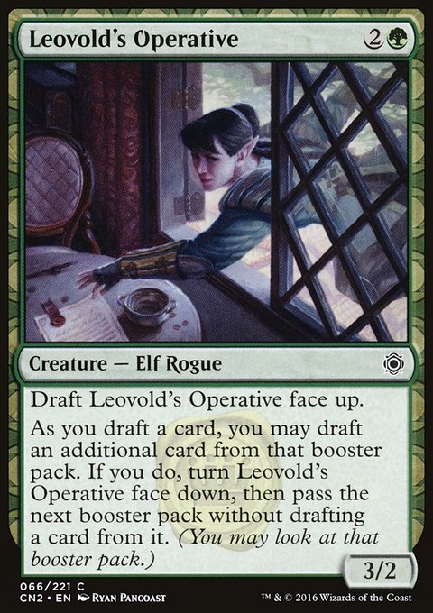 Leovold's Operative, Conspiracy: Take the Crown #66, Magic: The Gathering card