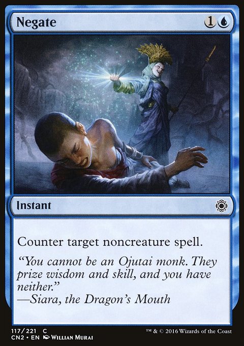 Negate, Conspiracy: Take the Crown #117, Magic: The Gathering card
