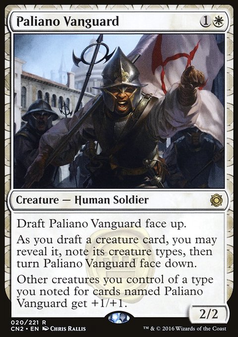 Paliano Vanguard, Conspiracy: Take the Crown #20, Magic: The Gathering card