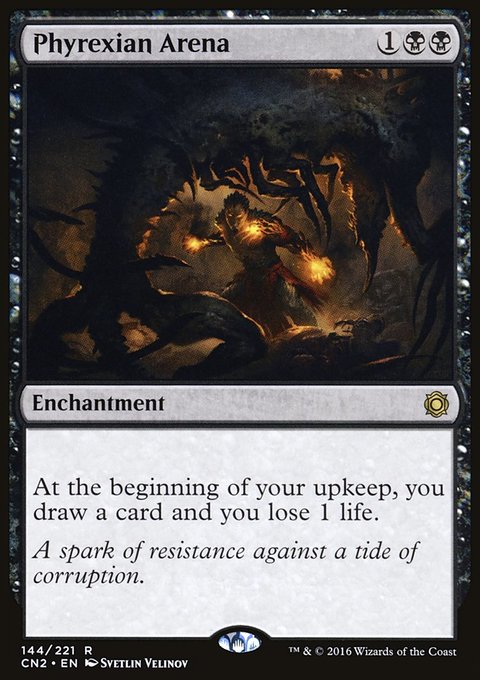 Phyrexian Arena, Conspiracy: Take the Crown #144, Magic: The Gathering card