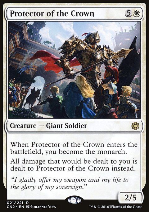 Protector of the Crown, Conspiracy: Take the Crown #21, Magic: The Gathering card