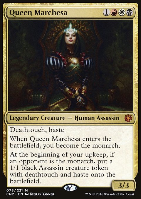 Queen Marchesa, Conspiracy: Take the Crown #78, Magic: The Gathering card