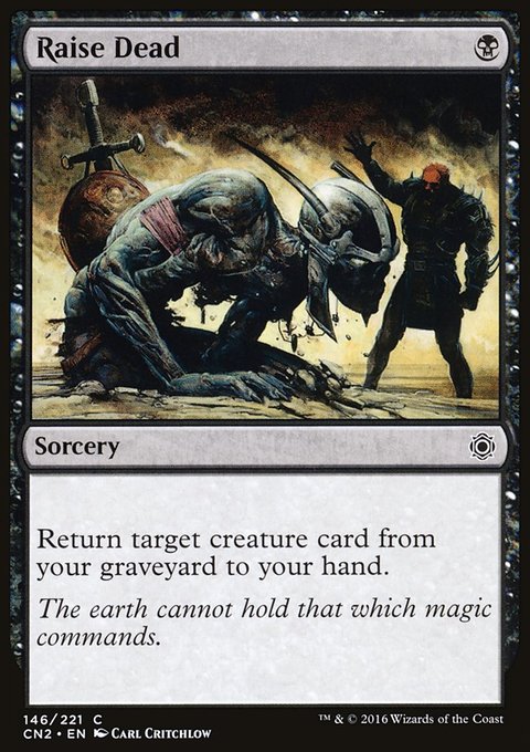 Raise Dead, Conspiracy: Take the Crown #146, Magic: The Gathering card
