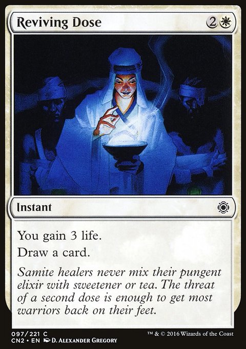 Reviving Dose, Conspiracy: Take the Crown #97, Magic: The Gathering card