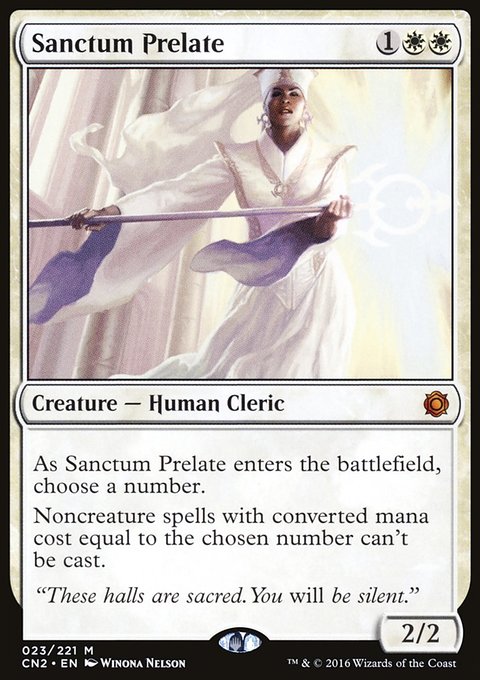 Sanctum Prelate, Conspiracy: Take the Crown #23, Magic: The Gathering card