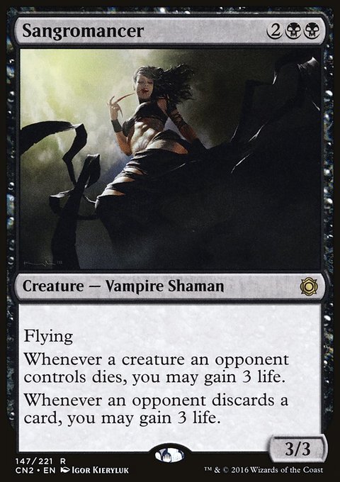 Sangromancer, Conspiracy: Take the Crown #147, Magic: The Gathering card