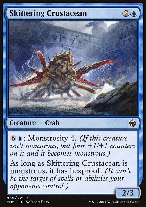 Skittering Crustacean, Conspiracy: Take the Crown #36, Magic: The Gathering card