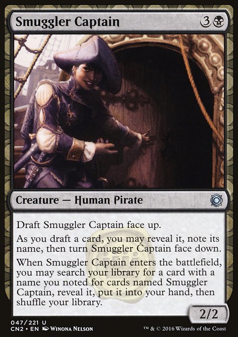 Smuggler Captain, Conspiracy: Take the Crown #47, Magic: The Gathering card