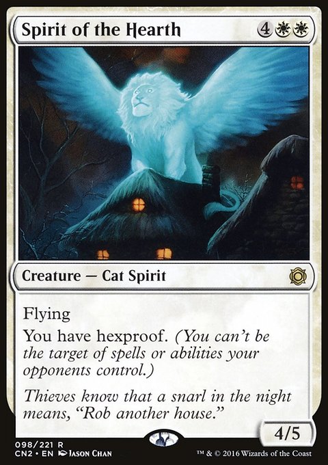 Spirit of the Hearth, Conspiracy: Take the Crown #98, Magic: The Gathering card