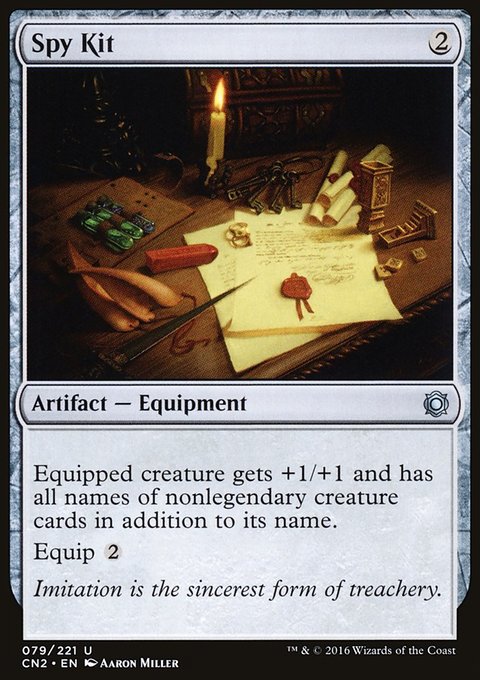 Spy Kit, Conspiracy: Take the Crown #79, Magic: The Gathering card