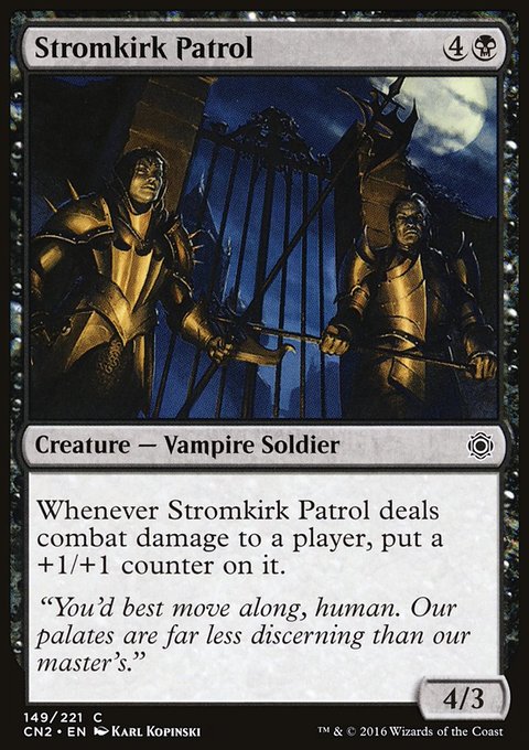 Stromkirk Patrol, Conspiracy: Take the Crown #149, Magic: The Gathering card
