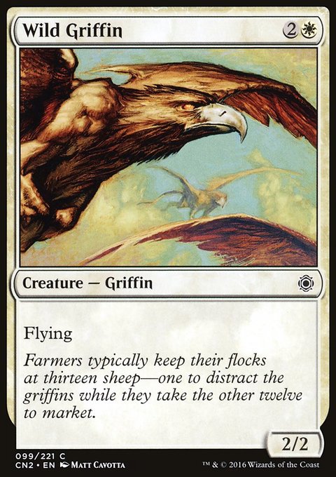 Wild Griffin, Conspiracy: Take the Crown #99, Magic: The Gathering card